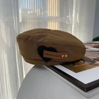 Love Beret Love 2025 Women Autumn And Winter New Woolen Hat Big Head Circumference Face Small sku image 34