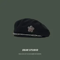 Love Beret Love 2025 Women Autumn And Winter New Woolen Hat Big Head Circumference Face Small sku image 40
