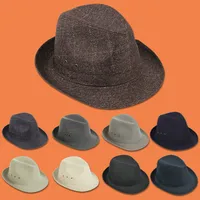 Top Hat Men's Middle-aged And Old Men's Jazz Hat Thickened Hat Fashionable Sports Outdoor Hat Wholesale main image 1
