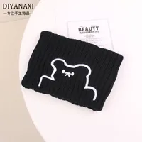 Women's Simple Style Bear Eaveless Wool Cap sku image 2