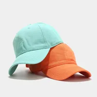 Women's Simple Style Classic Style Solid Color Curved Eaves Baseball Cap main image 3