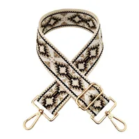 Polyester Cotton Color Block Bag Strap sku image 10