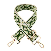 Polyester Cotton Color Block Bag Strap sku image 3