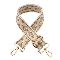 Polyester Cotton Color Block Bag Strap sku image 6
