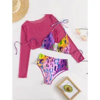 Women's Sexy Leopard 3 Pieces Set Swimwear main image 4