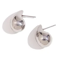 1 Pair Simple Style Classic Style Geometric Star Heart Shape Plating 316L Stainless Steel  18K Gold Plated Ear Studs sku image 2
