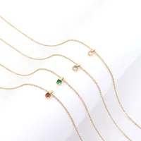 Elegant Simple Style Classic Style Square 201 Stainless Steel Artificial Crystal Zircon Women's Pendant Necklace main image 5