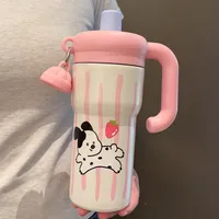 Cute Cat 316 Stainless Steel  Thermos Cup 1 Piece sku image 1