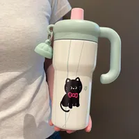 Cute Cat 316 Stainless Steel  Thermos Cup 1 Piece sku image 10