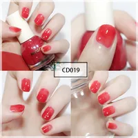 Casual Elegant Lady Multicolor Liquid Nail Polish sku image 27