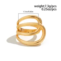 Sweet Cool Style Solid Color Alloy Plating Women's Rings Bracelets sku image 2