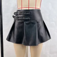 Women's Skirt Streetwear Solid Color Above Knee Holiday sku image 4