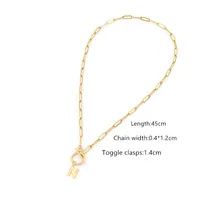 Elegant Simple Style Classic Style Letter 201 Stainless Steel 304 Stainless Steel Women's Pendant Necklace sku image 14