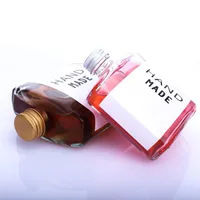 Casual Elegant Lady Solid Color Calcium Glass Beverage Bottle main image 5