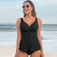 Women's Solid Color 1 Piece Swimwear main image 1