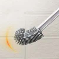 Casual Elegant Lady Solid Color PP TPR Toilet Brush main image 3