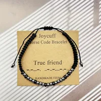 Vintage Style Geometric Pu Leather Beaded Plating Unisex Bracelets sku image 16