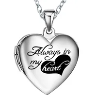 Modern Style Letter Heart Shape 304 Stainless Steel Polishing Unisex Pendant Necklace main image 2