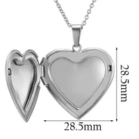 Modern Style Letter Heart Shape 304 Stainless Steel Polishing Unisex Pendant Necklace main image 3