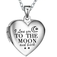 Modern Style Letter Heart Shape 304 Stainless Steel Polishing Unisex Pendant Necklace main image 5