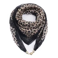 Women's Classic Style Splicing Polka Dots Flower Polyester Printing Silk Scarf sku image 18