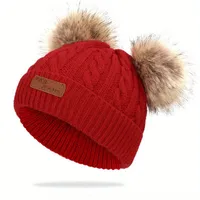 Children Unisex Simple Style Solid Color Wool Cap sku image 9