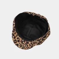 Unisex Retro Cow Pattern Zebra Leopard Curved Eaves Beret Hat main image 4