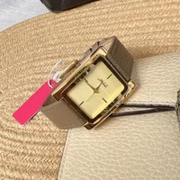 Simple Style Solid Color Buckle Quartz main image 3