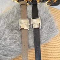 Simple Style Solid Color Buckle Quartz main image 6