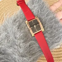 Simple Style Solid Color Buckle Quartz sku image 5