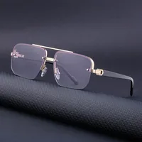 Streetwear Geometric Pc Square Full Frame Glasses main image 2
