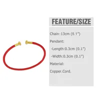 Modern Style Simple Style C Shape Rope Copper 18K Gold Plated Unisex Bangle main image 2