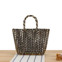 A Generation Of Simple Cute Children's Bag Heavy Metal Color Personality Hand Bag Small All-match Small Square Bag sku image 7