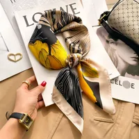 70 Silk Scarf Neck Small Square Scarf New Wave Dot Silk Scarf Small Scarf High-grade Small Scarf For Women sku image 54