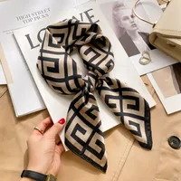 70 Silk Scarf Neck Small Square Scarf New Wave Dot Silk Scarf Small Scarf High-grade Small Scarf For Women sku image 10