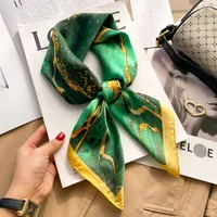 70 Silk Scarf Neck Small Square Scarf New Wave Dot Silk Scarf Small Scarf High-grade Small Scarf For Women main image 3