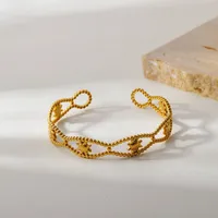 Elegant Classic Style Heart Shape 304 Stainless Steel Women's Bangle main image 5