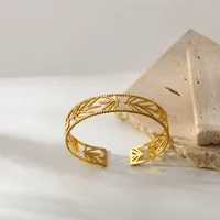 Elegant Classic Style Heart Shape 304 Stainless Steel Women's Bangle main image 4