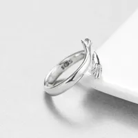 Casual Simple Style Hand 304 Stainless Steel Plating Women's Rings main image 2