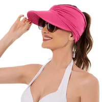 Kid'S Women's Basic Solid Color Big Eaves Sun Hat main image 5