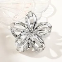Women's Casual Elegant Lady Flower Plastic Resin Hair Claws sku image 4