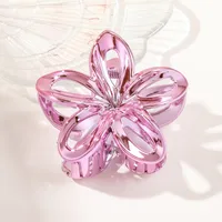 Women's Casual Elegant Lady Flower Plastic Resin Hair Claws sku image 5