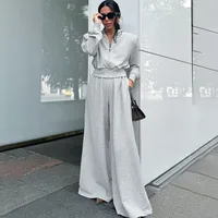 Daily Women's Casual Solid Color Cotton Spandex Sweatshirt Sets Shorts Sets main image 1