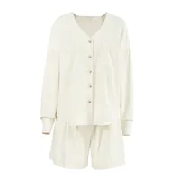 Daily Women's Casual Solid Color Polyester Pocket Shorts Sets Shorts Sets main image 5