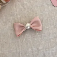Women's Elegant Sweet Bow Knot Pearl Hair Clip main image 4