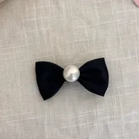 Women's Elegant Sweet Bow Knot Pearl Hair Clip sku image 2