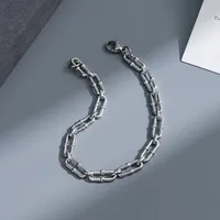 Punk Geometric Titanium Steel Plating Men's Bracelets sku image 10