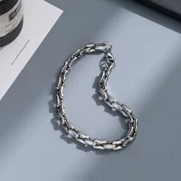 Punk Geometric Titanium Steel Plating Men's Bracelets sku image 4