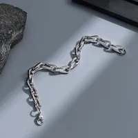 Punk Geometric Titanium Steel Plating Men's Bracelets sku image 17