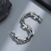 Punk Geometric Titanium Steel Plating Men's Bracelets sku image 46